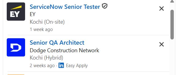 AI for Software Testing internship jobs in Saint John