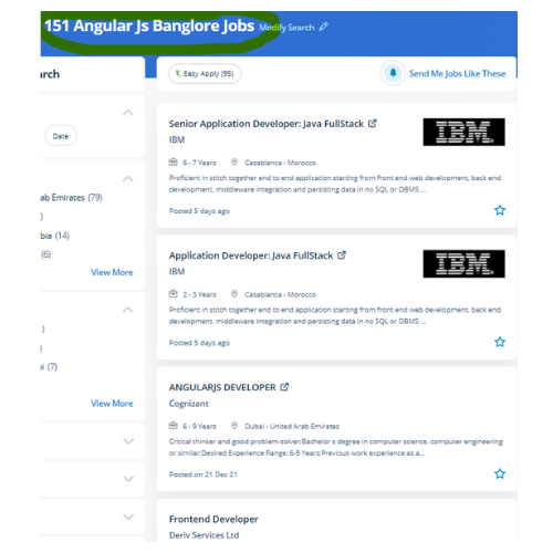 Angular JS internship jobs in Mississauga