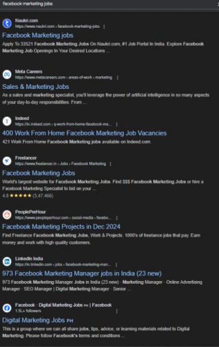 Facebook Marketing internship jobs in Vancouver