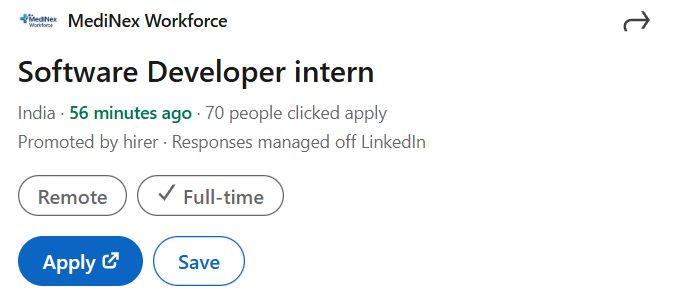 HealthTech Software Development Course internship jobs in Saint John