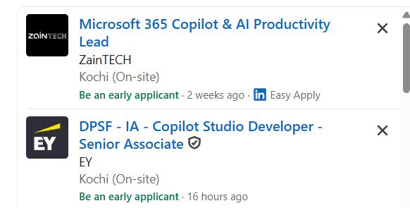 Microsoft Copilot & AI Productivity internship jobs in Brampton