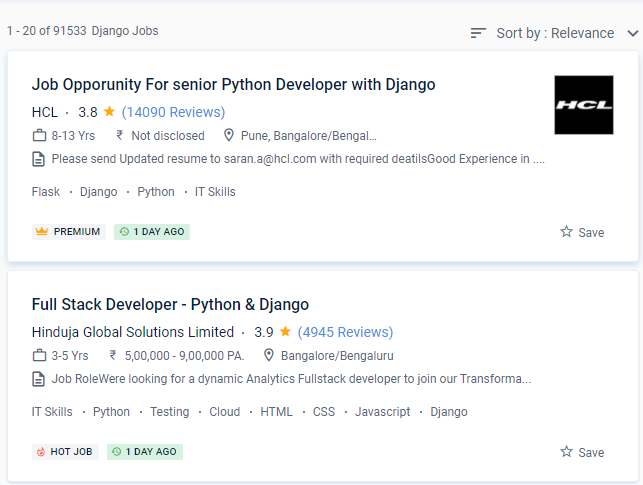 Python/Django internship jobs in Kingston