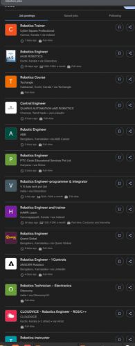 Robotics internship jobs in Manitoba